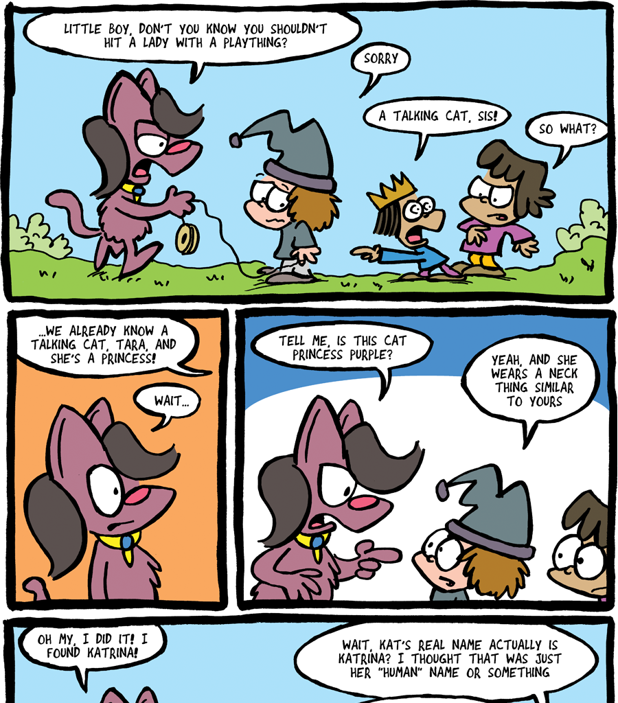 The Fuzzy Princess - Episode 231, Page 1: 2018-03-09-All in the name